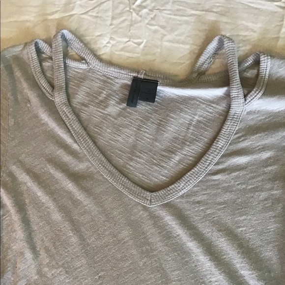 Left of Center, Anthropologie cold shoulder top - Picture 2 of 3